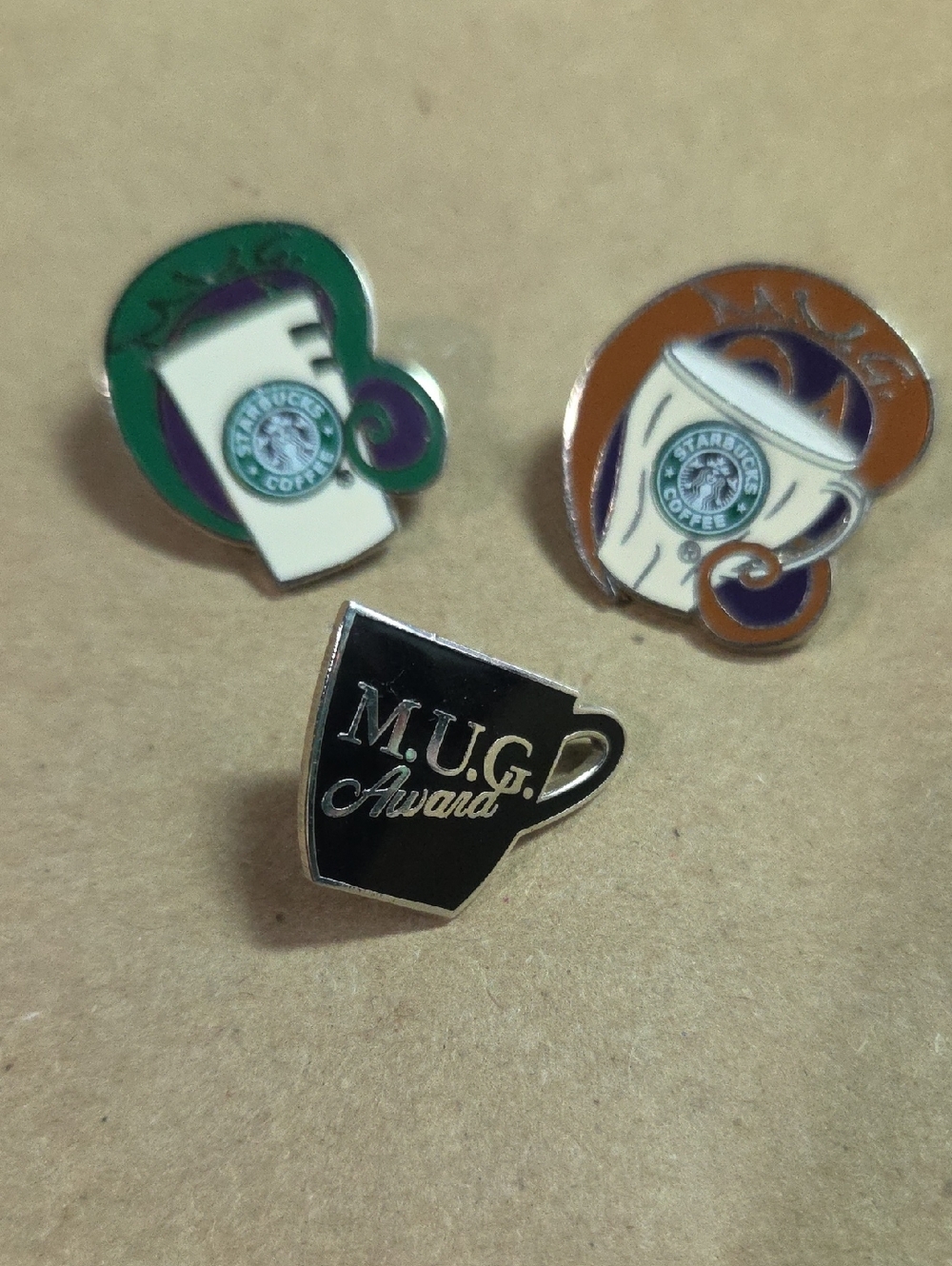 Starbucks Partner Enamel Pin Lot - M.U.G Awards